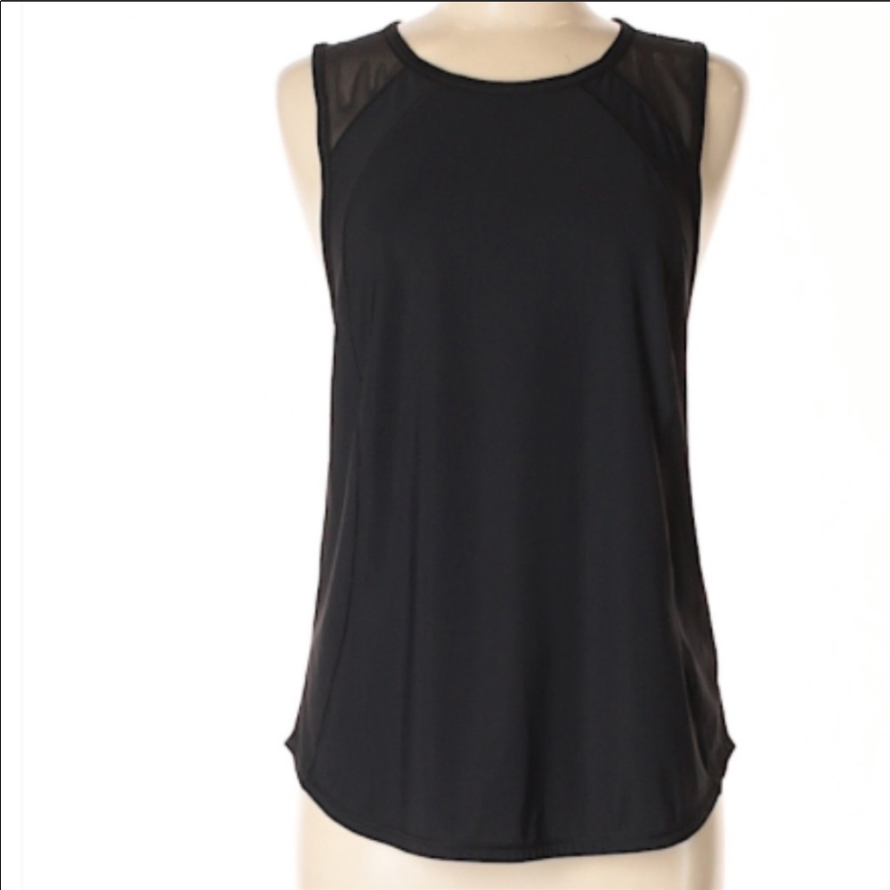 Lululemon sculpt tank black size 8